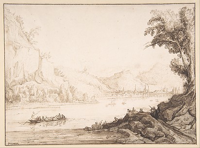 View of Vienne on the Rhone