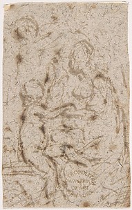 Madonna and Child (recto); Madonna and Child (verso)
