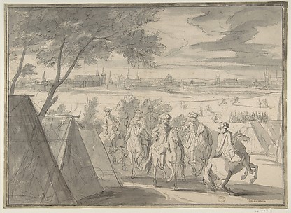 Louis XIV before Douai
