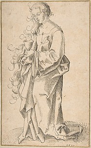 St. Barbara with a Chalice and Host