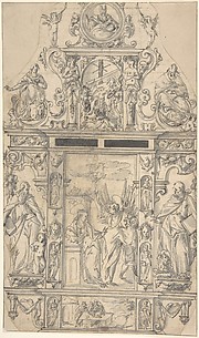 Design for a Tabernacle with the Annunciation