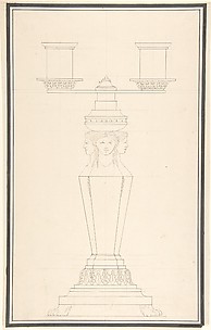 Candelabra with Three Candles