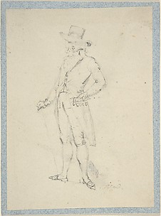 Man in broad brimmed hat