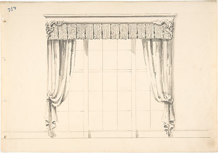 Design for Fringed Curtains