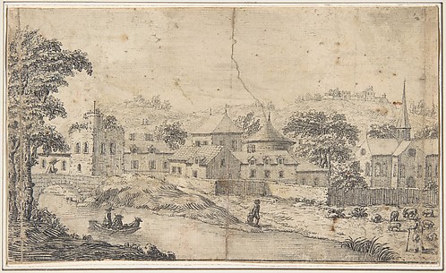 A Town by a Rivers Edge