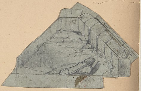 Design for a Stage Set at the Opéra, Paris