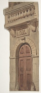 Design for a Stage Set at the Opéra, Paris