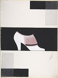 Shoe Design for Delman's Shoes, New York
