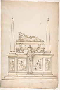 Design for a Lady's Tomb