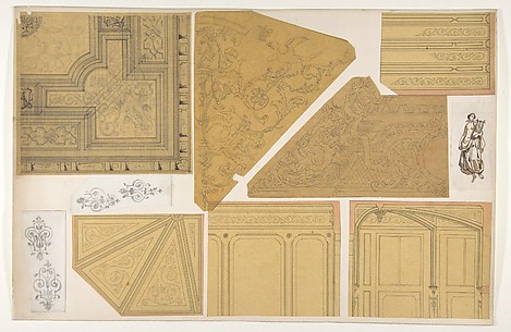 Ten designs for the decoration of interiors