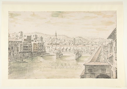 View of the Ponte Vecchio, Florence