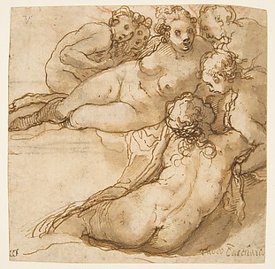 Nymphs Bathing