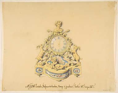 Design for a Clock: Birth of Bacchus