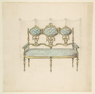 Design for a Settee
