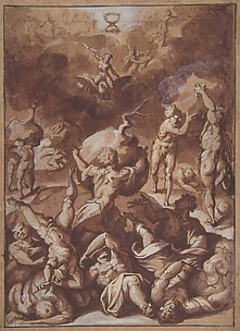 Jupiter Fighting the Giants.
