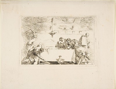 The disciples at Emmaus