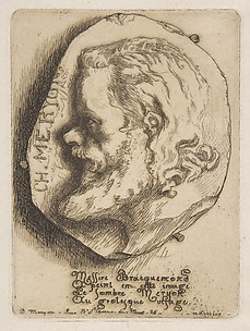 Portrait of Charles Meryon, in profile