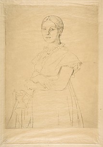Madame Granger, after Ingres