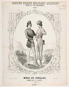United States Military Academy. Song of the Graduates. 1852