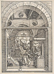 The Annunciation, from The Life of the Virgin, 1511