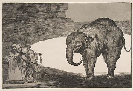Animal Folly (Disparate de bestia), from the Disparates, plate C