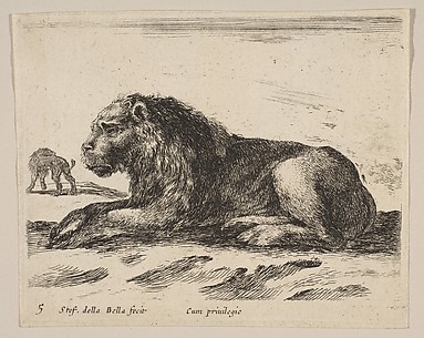 Reclining Lion