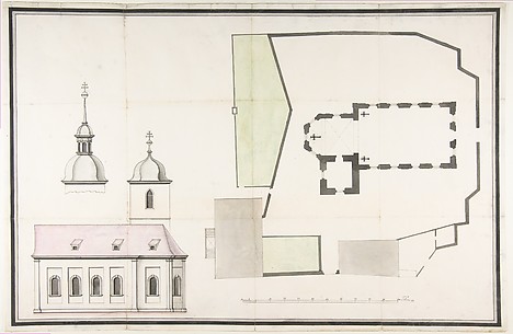 Design for the Parish Church of Merkershausen