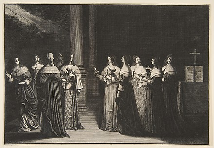 The Wise Virgins Refuse Oil to the Foolish Virgins (Les Vierges sages refusent de l'huile aux Vierges folles)