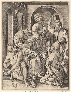 Engraved copies of The Little Passion