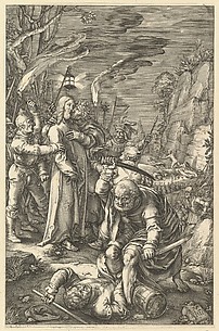 The Arrest of Christ, from The Passion of Christ (after H. Goltzius)