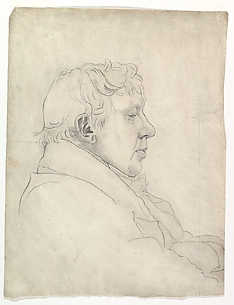 Portrait of a Man in Profile