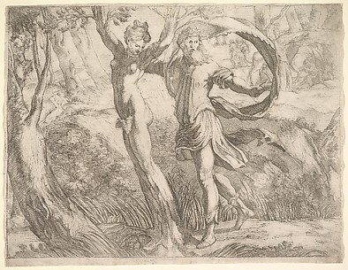 Priapus and Lotis