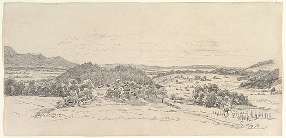 Panoramic landscape near Bergen
