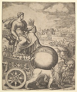 Cybele in Her Chariot