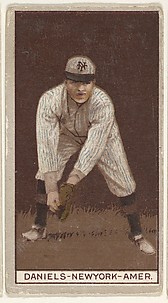 Daniels, New York, American League, from the Brown Background series (T207) for the American Tobacco Company