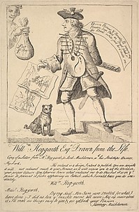 William Hogarth Esq. Drawn from the Life, Copy of a Letter from Hogarth to Lord Mucklemon