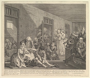 A Rake's Progress Plate 8