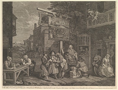 Canvassing for Votes Plate II