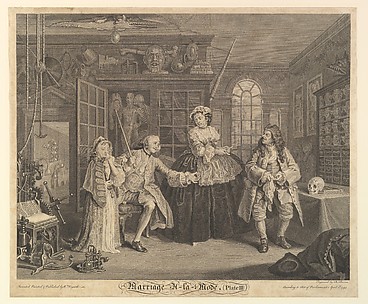 Marriage a La Mode Plate III