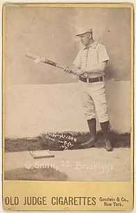 G. Smith, Shortstop, Brooklyn, from the series Old Judge Cigarettes