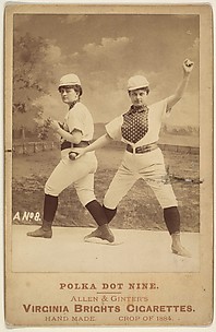 Card No. 8, from the advertising card series 