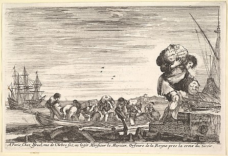 Title page, from Vues de ports de mar