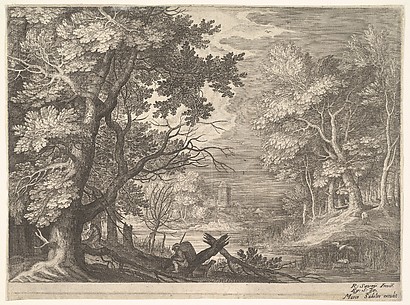 Woodland Scene, from Six Landscapes in Tyrol