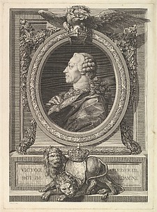 Portrait of Victor Amédée, roi de Sairdaigne