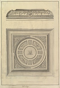 Hall Ceiling, Houghton Hall, Norfolk