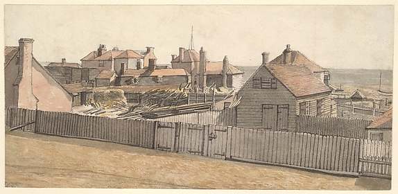 Fishermen's Cottages and Other Houses on the Beach at Hastings