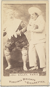 Joli Gilles, Paris, from the Actors and Actresses series (N45, Type 1) for Virginia Brights Cigarettes