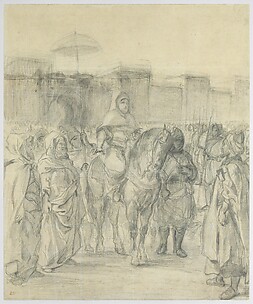 The Sultan of Morocco and His Entourage