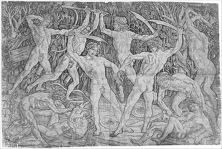 Battle of Nude Men