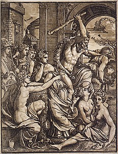 Hercules Chasing Avarice from the Temple of the Muses